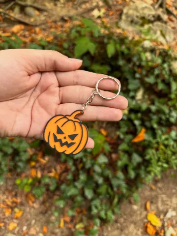Хелоуин ключодържател – Тиква