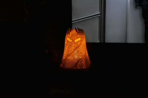 Хелоуин украса – светещо духче